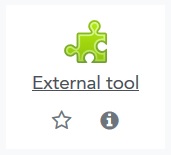 External Tool button